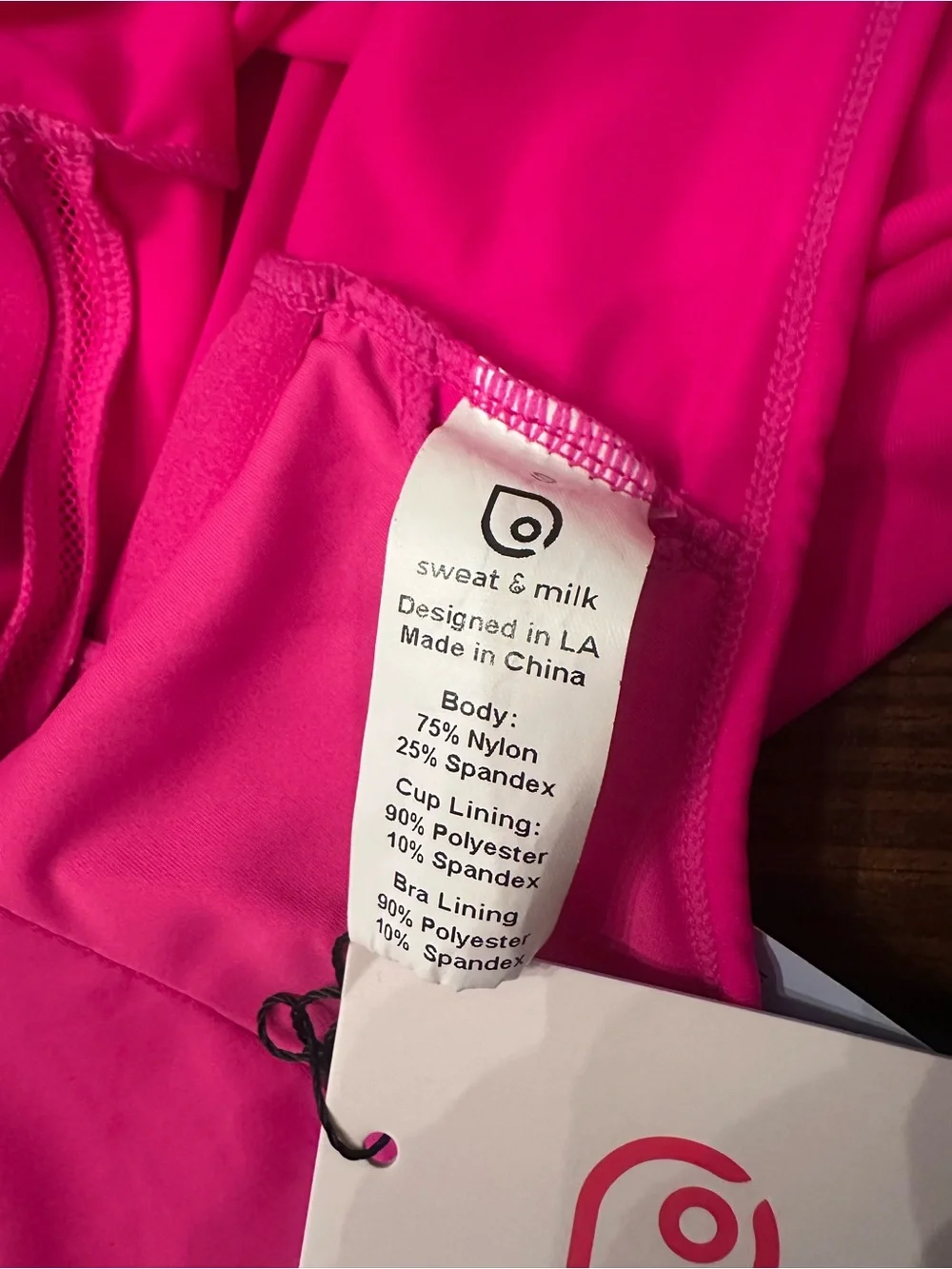 Nursing bathing suit Hot Pink One-Piece Swimsuit